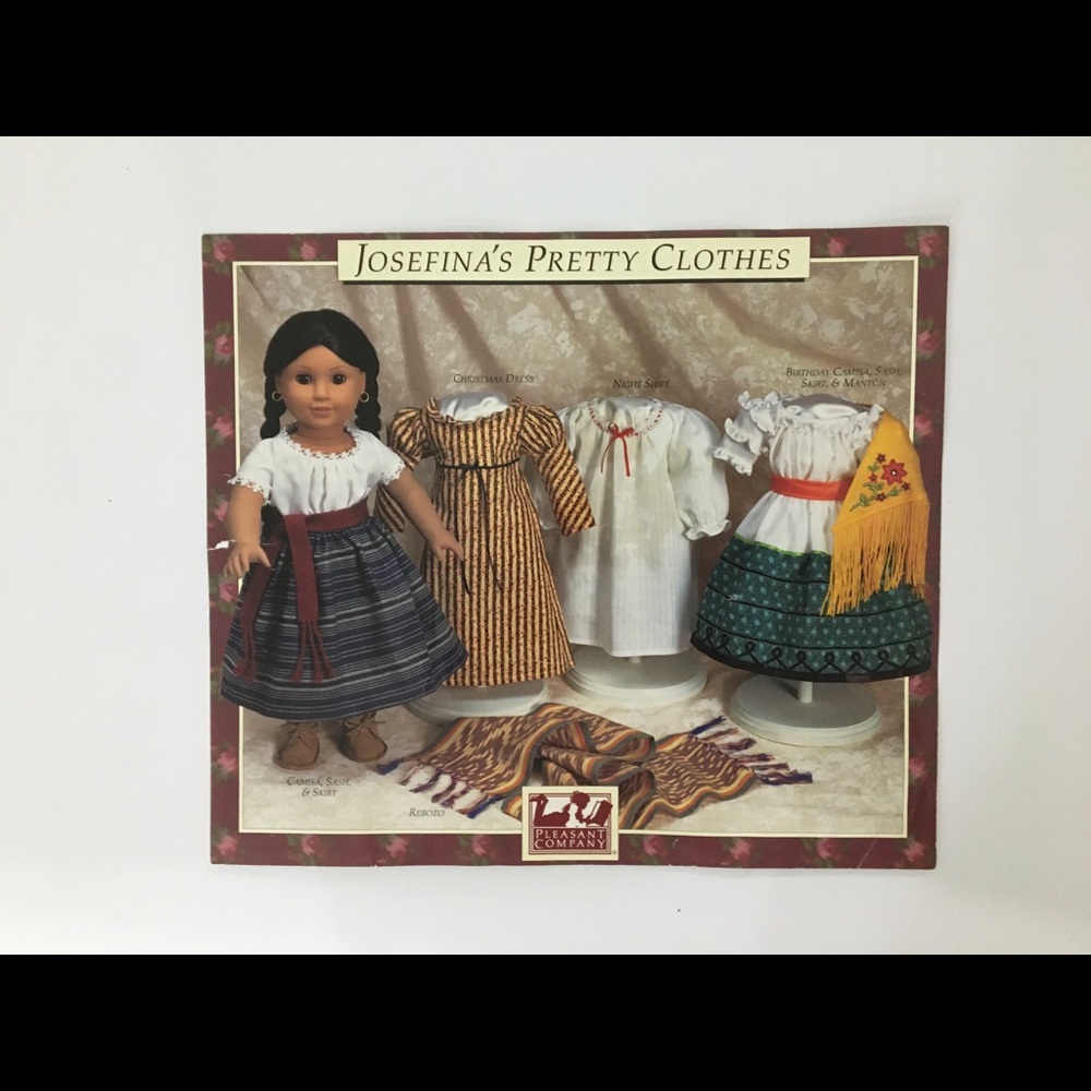 American Girl Doll Dress Pattern - Josefina